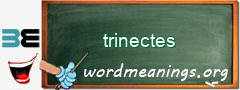 WordMeaning blackboard for trinectes